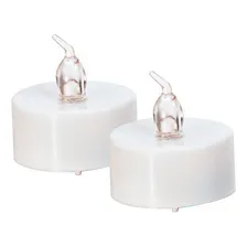 Kit 12 Mini Vela Eletr么nica Decorativa Artificial Led Luz Foto mini 2