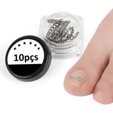 Kit 12 Molas Ferramenta Correção Unhas Encravadas 6 Tamanhos Foto  mini 1