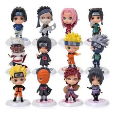 Kit 12 Naruto Boneco Pvc 7cm Imediato Foto  mini 1