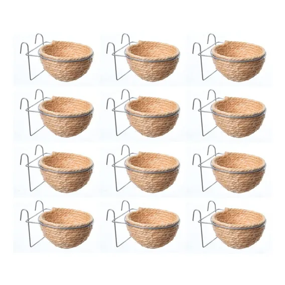 Kit 12 - Ninhos De Corda Para Curi贸 - Pintassilgo Foto 1
