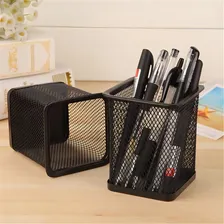 Kit 12 Organizador Escrit贸rio Escrivaninha Preto Quad Aramad Foto mini 2