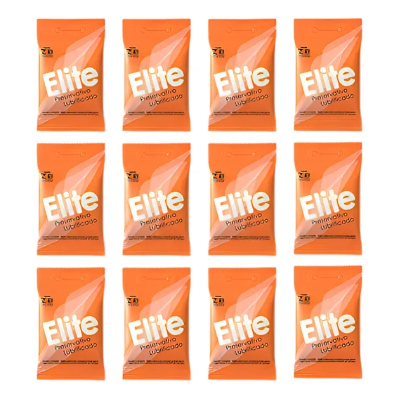 Kit 12 Pacotes Preservativo Camisinha Blowtex Elite Anel Foto 1