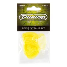 Kit 12 Palhetas Dunlop Gels Extra Heavy 486pxh Made In Usa Foto mini 1