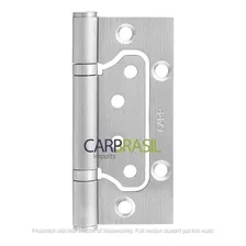 Kit 12 Peças Dobradiça Aço Inox Encaixe Rápido Reforçada Foto mini 4