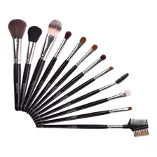 Kit 12 Pincéis Profissionais Maquiagens Rosto Griffty Makeup Foto mini 1