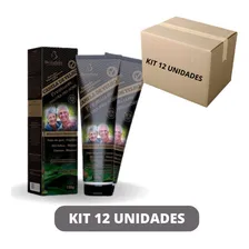 Kit 12 Pomada Massageadora Premium Fisiofort Preto Atacado Foto mini  2