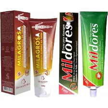Kit 12 Pomada Milagrosa 150g + 12 Pomada Mil Dores 100g Foto mini 1
