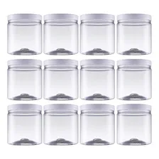 Kit 12 Potes Plasticos 1000ml Com Tampa Potes Mantimentos Foto  mini 1