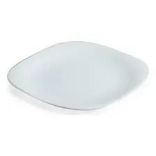 Kit 12 Prato Raso Opaline Plaza Duralex Vidro 27cm Branco Foto  mini 1
