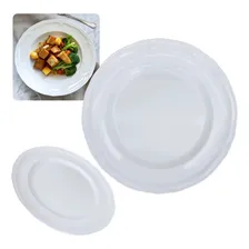 Kit 12 Pratos Fundos + 12 Pratos Sobremesa + 12 Pratos Rasos Foto mini 3