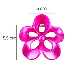 Kit 12 Presilha Prendedor Acess贸rio Cabelo Flor Perolada Foto mini 3