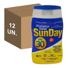 Kit 12 Protetor Solar Sunday Fps 30 120ml Foto  mini 1