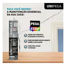 Kit 12 Sela Trincas Branco Unipega Adesivo AcrÃlico Selante Foto mini 3