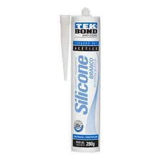Kit 12 Silicone Adesivo Acético Multiuso Branco 280g Tekbond Foto mini  2
