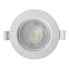 Kit 12 Spot Led Embutir Redondo 5w Bivolt Avant Forro Gesso Foto mini 4