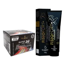 Kit 12 Super Gel 30 Ervas 250g + 12 Pomada Fisiofort Premium Foto mini 1
