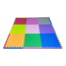 Kit 12 Tapete Tatame De Encaixe Eva Bebe Infantil 50x50 20mm Foto mini 1