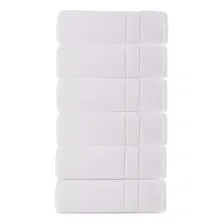 Kit 12 Toalhas De Rosto Hotelaria Mônaco Profissional - Teka Cor Branco Lisa Foto mini  3