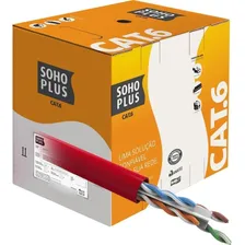 Kit 12 Un Cabo De Rede 1m Cat6 Furukawa Rj45 Vermelho Giga Foto mini  2