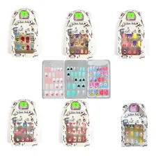 Kit 12 Unhas Postiças Kids Infantil Teen Decoradas Atacado Foto  mini 1