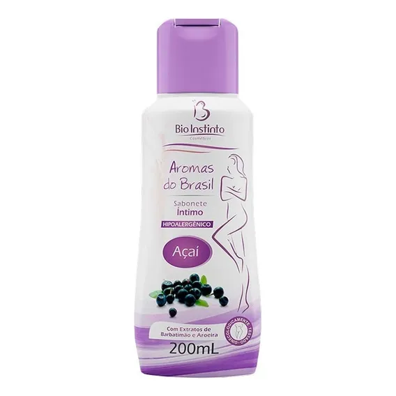 Kit 12 Unidades Sabonete Líquido Íntimo Aromas Do Brasil Foto 1