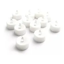 Kit 12 Velas Led Luz Amarela Decorativas Bateria Inclusa Foto mini 1