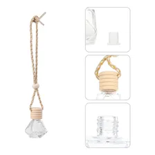 Kit 12 Vidros Aromatizador Pingente Para Carro Casa 5ml Cor Transparente Fragrância Vidro Vazio Foto mini  2