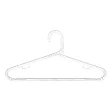 Kit 120 Cabides Loja Closet Acrílico Tradicional 40cm Slim Foto mini  2