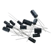 Kit 120x Capacitor Eletrolítico 0.22uf 470uf -12 Valores Foto mini 2