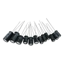 Kit 120x Capacitor Eletrolítico 0.22uf 470uf -12 Valores Foto mini 1