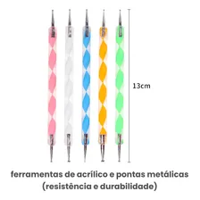 Kit 13 Boleadores Para Pontilhismo Com Gabarito Para Mandala Foto mini 4