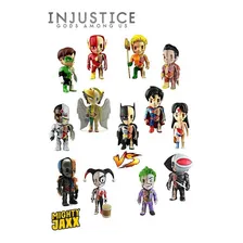 Kit 13 Bonecos Liga Justiça Xxray Injustice Gods Among Us Foto mini 1