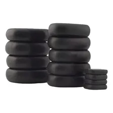 Kit 13 Pedras Vulcânicas Basálticas Para Massagem Estek Foto mini 3