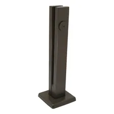 Kit 14 Coluna Torre Inox 30 Cm 1 Furo Guarda Corpo Bronze Foto mini 1