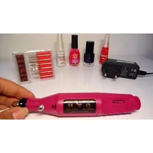 Kit 14 Mini Lixadeira Elétrica P/ Unhas Gel Acrigel 110v/220v Foto mini 4