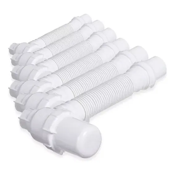 Kit 14 Sifão Copo Sanfonado P/ Pias/lavatórios/tanques Astra Foto 1