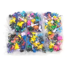 Kit 144 Miniaturas Bonecos Pokémon Go Pikachu Variados Foto mini 3