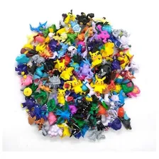 Kit 144 Miniaturas Bonecos Pokémon Go Pikachu Variados Foto mini 2
