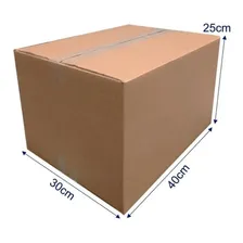 Kit 15 Caixas De Papelão Média Medidas 40x30x25 Para Mudança Foto mini  2