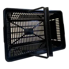 Kit 15 Cesta Cestinha Super Compra Preto Foto mini 3