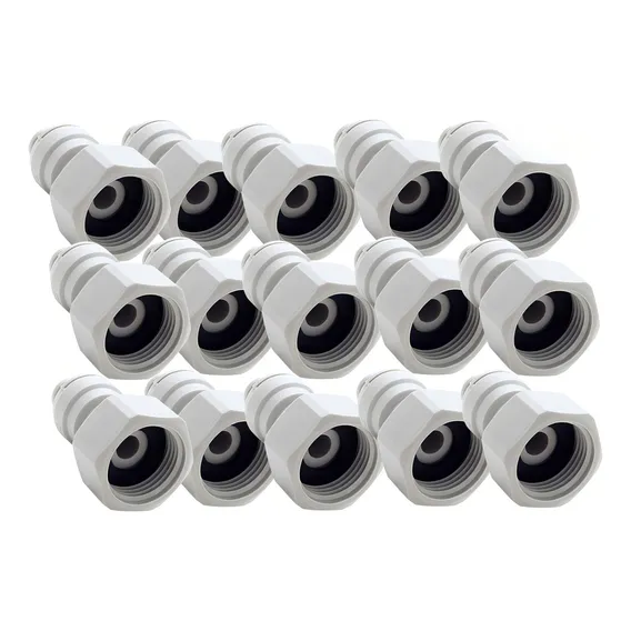Kit 15 Conectores Engate Rápido 5/8 X 3/8 Para Válvula Chopp Foto 1