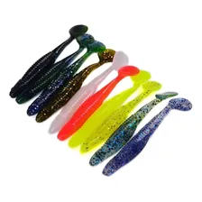 Kit 15 Iscas Artificial Larva Traíra Tucunar Cor Sortidas Na Caixinha Foto mini 3