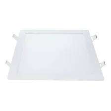 Kit 15 Painel Led Plafon 24w Quadrado Embutir 30x30 Neutro 110V/220V Foto mini  3