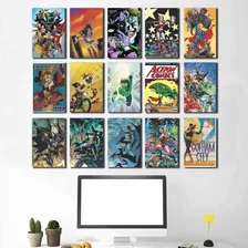 Kit 15 Placas Decorativas Her贸is Foto mini 2