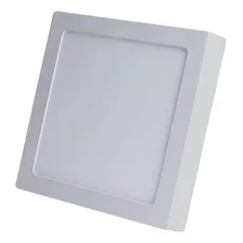 Kit 15 Plafon Sobrepor Quadrado Led 25w Painel 30x30 Estrutura Branco Luz Branca Fria Foto mini  2