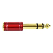 Kit 15 Plug Adaptador P2 Para P10 Estéreo Santo Angelo Cor Vermelho Foto mini 2