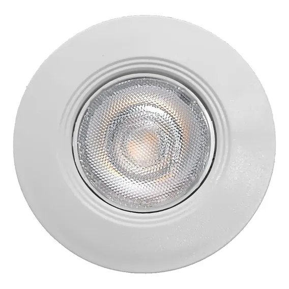 Kit 15 Spot Led Dicr贸ica Embutir Redondo 3w Branco Quente 110v/220v Foto 1