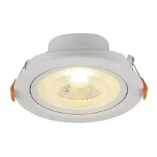 Kit 15 Spot Led Dicr贸ica Embutir Redondo 3w Branco Quente 110v/220v Foto mini 2