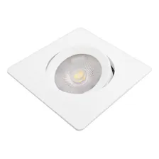 Kit 15 Spot Led Smd 7w Dicróica Direcionável Quadrado Forte Estrutura Branco Frio 110v/220v - Bivolt Foto mini  2