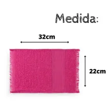 Kit 15 Toalhinha Social Toalha De Mão Boca Visita Bordar Cor Sortidas Liso Foto mini 4